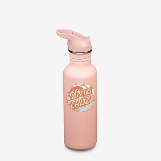 27oz-classic-with-flip-seal-sport-cap-santa-cruz-u3 27oz_Classic_SantaCruz_PeachParfait_WaveDot.jpg